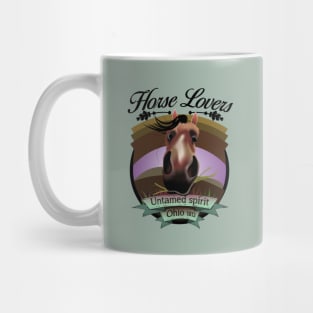 Horse Lovers - Untamed Spirit -Ohio 1812 Mug